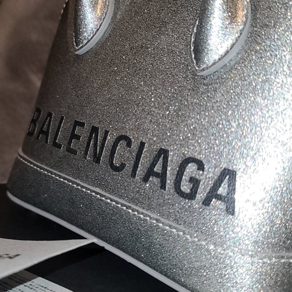 Balenciaga Ville xxs Metallic Silver - Picture 4 of 5